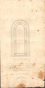 Document - MARKS COLLECTION: GROUND PLAN SHOWING WINDOW OF FORTUNA