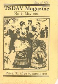 Magazine - PETER ELLIS COLLECTION: TSDAV MAGAZINE 1981, 1st May, 1981