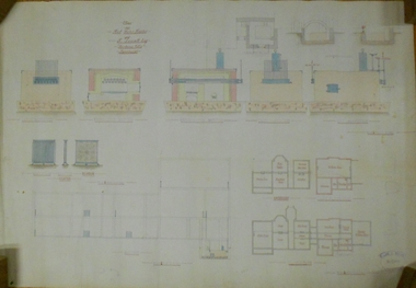 Document - MARKS COLLECTION: PLAN OF HOT WATER HEATER  FORTUNA FOR G. LANSELL