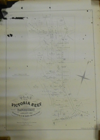 Document - MARKS COLLECTION: MAP OF VICTORIA REEF MINING CLAIMS