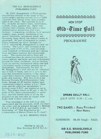 Document - PETER ELLIS COLLECTION: NON STOP OLD TIME BALL PROGRAMME, 15th July, 1977