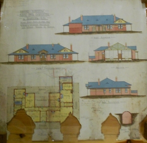 Plan - MARKS COLLECTION: ALBERT PARK SERPENTINE HOUSE PLAN FOR H. LANSELL