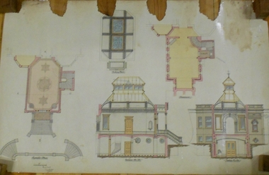 Plan - MARKS COLLECTION: SIDE AND FLOOR PLAN FORTUNA VILLA