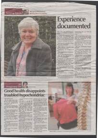 Newspaper - THE BENDIGO MINER 19/7/2007: MARGARET MCCLUSKEY