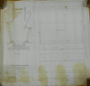 Plan - MARKS COLLECTION: DOUBLE DISCHARGE GOLD MORTAR