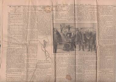 Newspaper - THE ARGUS 13/5/1916