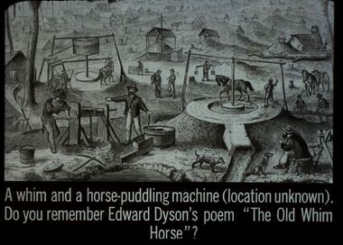 Slide - DIGGERS & MINING. GETTING THE GOLD, 1850s
