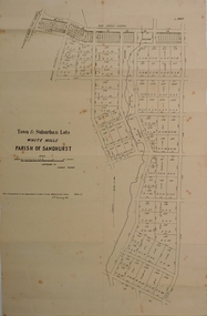 Document - MARKS COLLECTION: PARISH PLAN OF WHITE HILLS