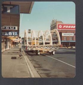 Photograph - BUILDING OF HARGREAVES MALL CANOPIES: MARCH 1982