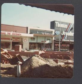 Photograph - BUILDING OF HARGREAVES MALL CANOPIES: MARCH 1982