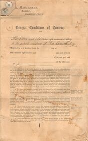 Document - MARKS COLLECTION: EMIL MAUERMANN, GEO LANSELL  DOCUMENT