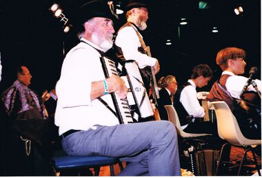 Photograph - PETER ELLIS COLLECTION: MUSICIANS PLAYING
