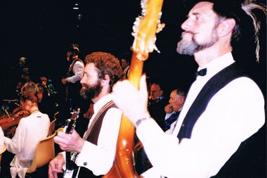 Photograph - PETER ELLIS COLLECTION: MUSICIANS PLAYING