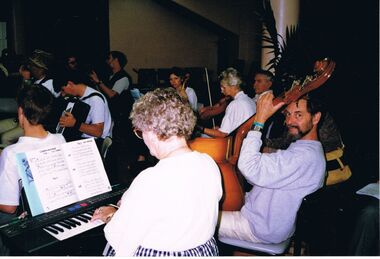 Photograph - PETER ELLIS COLLECTION: BAND PLAYING