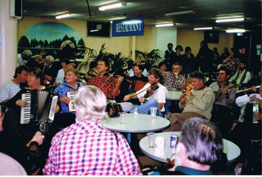 Photograph - PETER ELLIS COLLECTION: BAND PLAYING