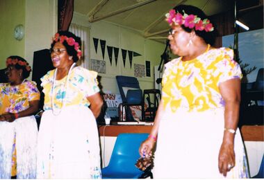 Photograph - PETER ELLIS COLLECTION: WOMEN IN HALL