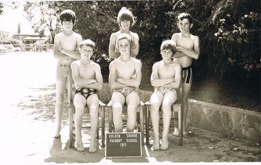 Photograph - LAUREL STREET PRIMARY SCHOOL COLLECTION:  SWIM TEAM 1971