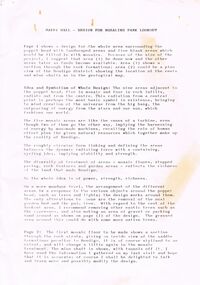 Document - MERLE HALL COLLECTION: DOCUMENTS RELATING TO HERITAGE MOSAIC