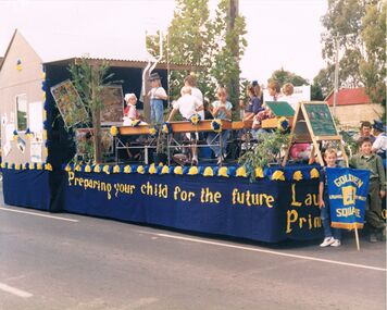 Photograph - GOLDEN SQUARE LAUREL STREET PRIMARY SCHOOL COLLECTION: EASTER FLOAT 1989