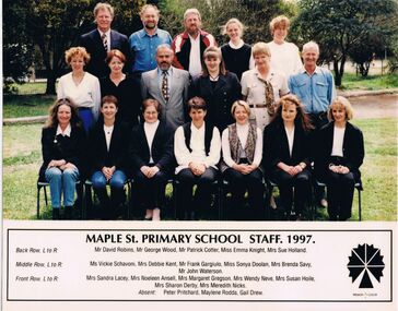Photograph - MAPLE STREET PRIMARY SCHOOL COLLECTION: GRADE AND STAFF PHOTOS 1997