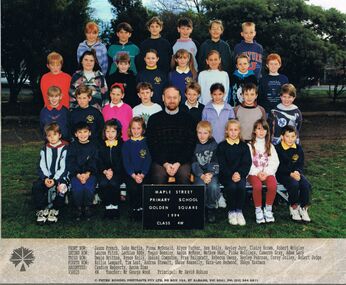 Photograph - MAPLE STREET PRIMARY SCHOOL COLLECTION: GRADE AND STAFF PHOTOS 1994