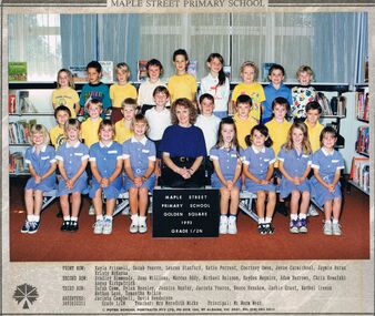 Photograph - MAPLE STREET PRIMARY SCHOOL COLLECTION: 1993 GRADE PHOTOS