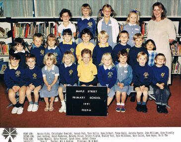 Photograph - MAPLE STREET PRIMARY SCHOOL COLLECTION:  GRADE PREP H. 1991