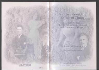 Book - FOOTPRINTS ON THE SANDS OF TIME