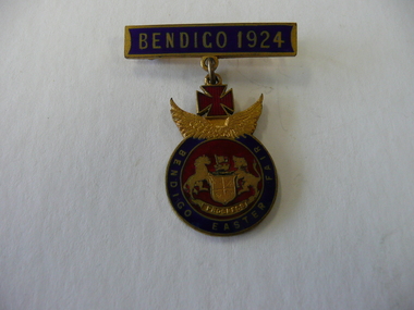 Medal - BENDIGO EASTER FAIR MEDAL 1924, 1924