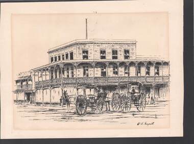 Artwork,other - SHAMROCK HOTEL BY W G SHAPCOT