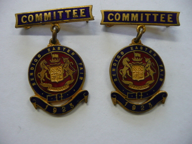 Medal - BENDIGO EASTER FAIR MEDALS 1923, 1923