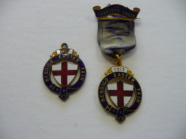 Medal - BENDIGO EASTER FAIR MEDAL 1912, 1912