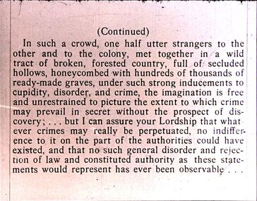 Slide - DIGGERS & MINING. THE DIGGING - THE DIGGERS, c1800s