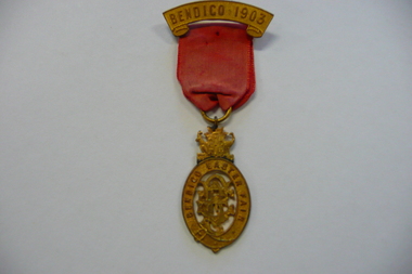 Medal - BENDIGO EASTER FAIR MEDAL 1903, 1903