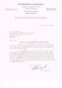 Document - MCCOLL, RANKIN AND STANISTREET COLLECTION:  NELL GWYNNE SYNCLINE