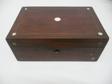 Container - WOODEN TRINKET BOX, 26 March, 1895
