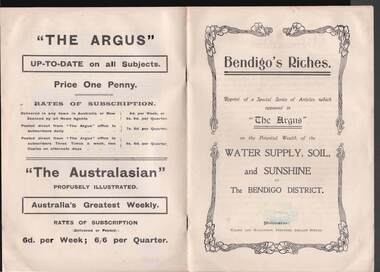 Book - BOOK: BENDIGO'S RICHES