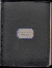 Book - R.S.L. BENDIGO COLLECTION: MINUTE BOOK