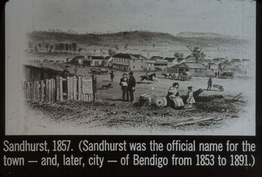 Slide - DIGGERS & MINING: THE DIGGINGS - THE DIGGERS, c1853