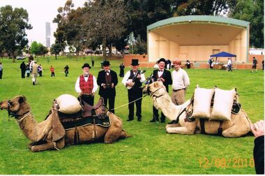 Photograph - PETER ELLIS COLLECTION: SWAN HILL BURKE AND WILLS 150TH CELEBRATIONS, 12th September, 2010
