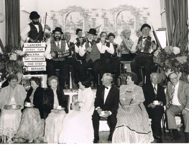 Photograph - PETER ELLIS COLLECTION: BAND ON STAGE