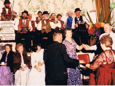 Photograph - PETER ELLIS COLLECTION: BAND ON STAGE, September