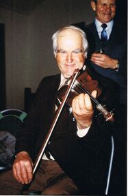 Photograph - PETER ELLIS COLLECTION: MAN PLAYING VIOLIN