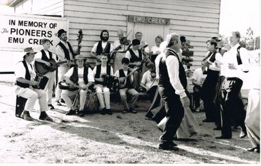 Photograph - PETER ELLIS COLLECTION:  EMU CREEK BUSH BAND