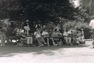 Photograph - PETER ELLIS COLLECTION: EMU CREEK BUSH BAND