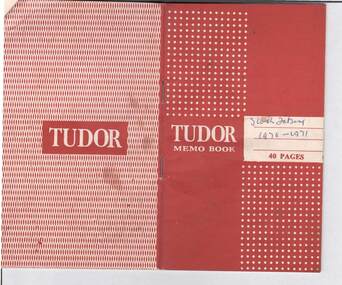 Book - R.S.L. BENDIGO COLLECTION: STOCK TAKING BOOK