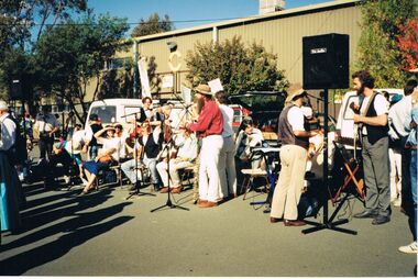 Photograph - PETER ELLIS COLLECTION: BUSH BAND
