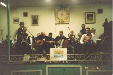 Photograph - PETER ELLIS COLLECTION: EMU CREEK BUSH BAND, 12th May, 1994