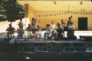 Photograph - PETER ELLIS COLLECTION: BAND PLAYING