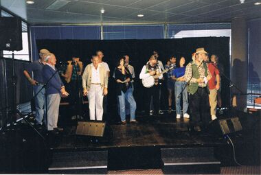 Photograph - PETER ELLIS COLLECTION: BAND PLAYING